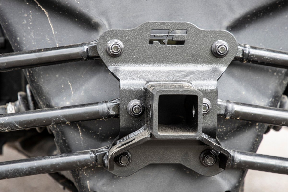 Can-Am Maverick X3 900 HO Receiver Hitch - Rough Country - 2-Inch - Black - 2018